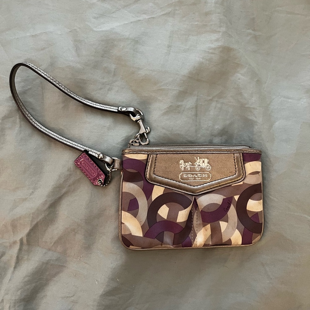 Coach wristlet